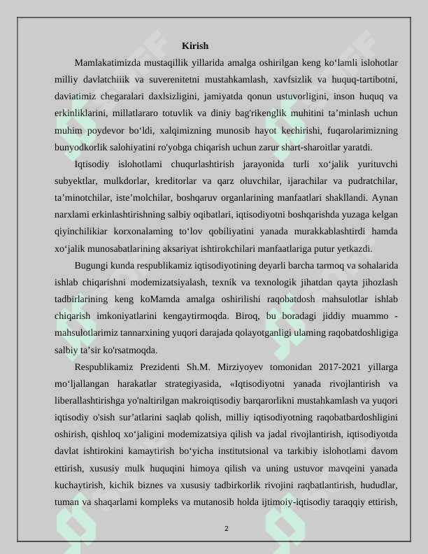 Nomoddiy aktivlarga amortizatsiya xisoblash va xisobdan chiqarilishi auditi 2