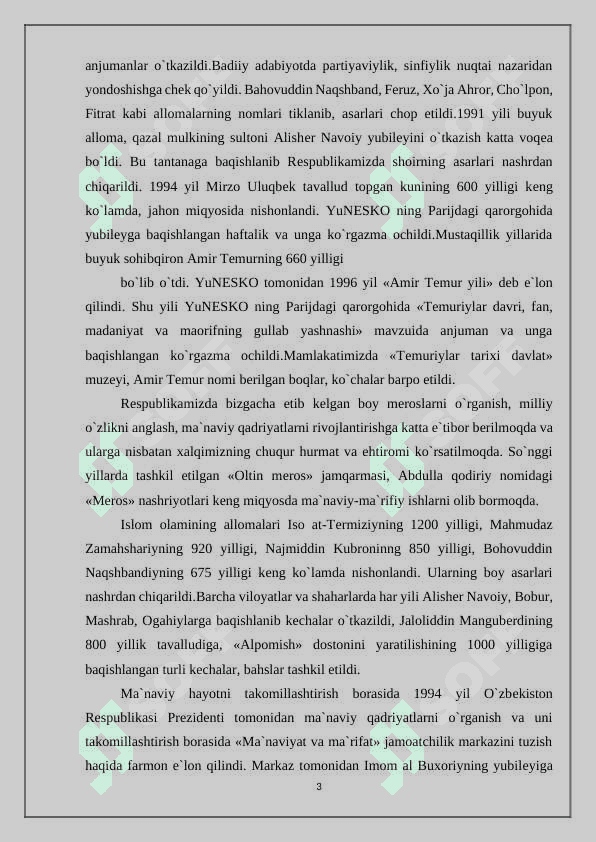 Oʻzbekiston iqtisodiyotidagi sikllar va inqirozlar.Tarix va zamonaviylik 3