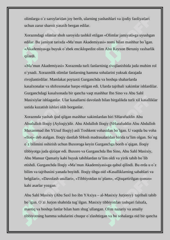 O'zbekistonda tibbiyotni rivojlantirish taxlili 4