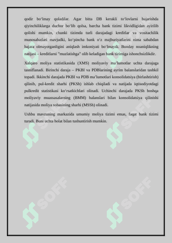 Pul-kredit sektorining iqtisodiy tahlili 3
