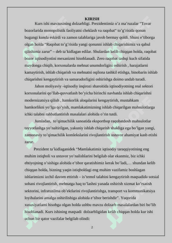Raqobatning mohiyati va obektiv asoslari 2