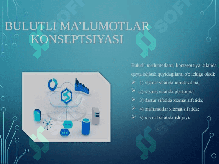 Bulutli ma’lumotlarni saqlash 2