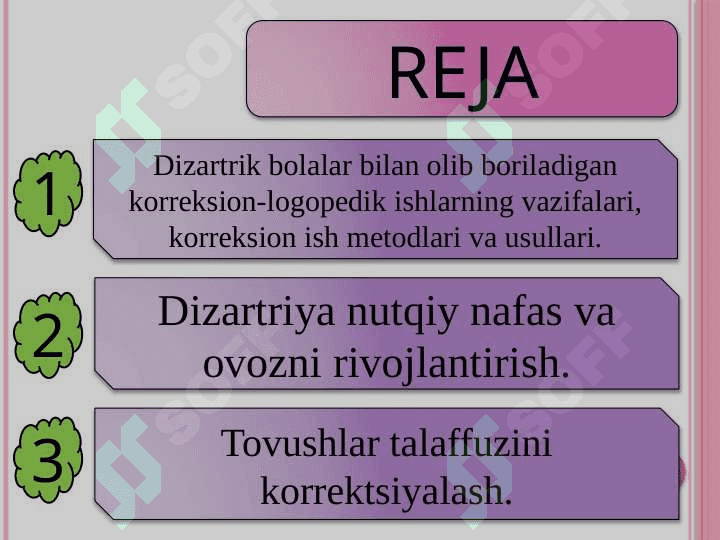 Dizartriyani bartaraf etishda korreksiyon - pedagogik ish tizimi 2