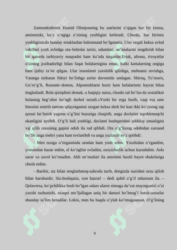 BOLA TARBIYASIDA MAHALLA VA MAKTAB RO‘LI 8
