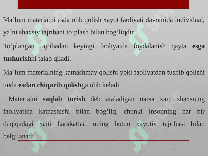 Xotira taqdimot 7