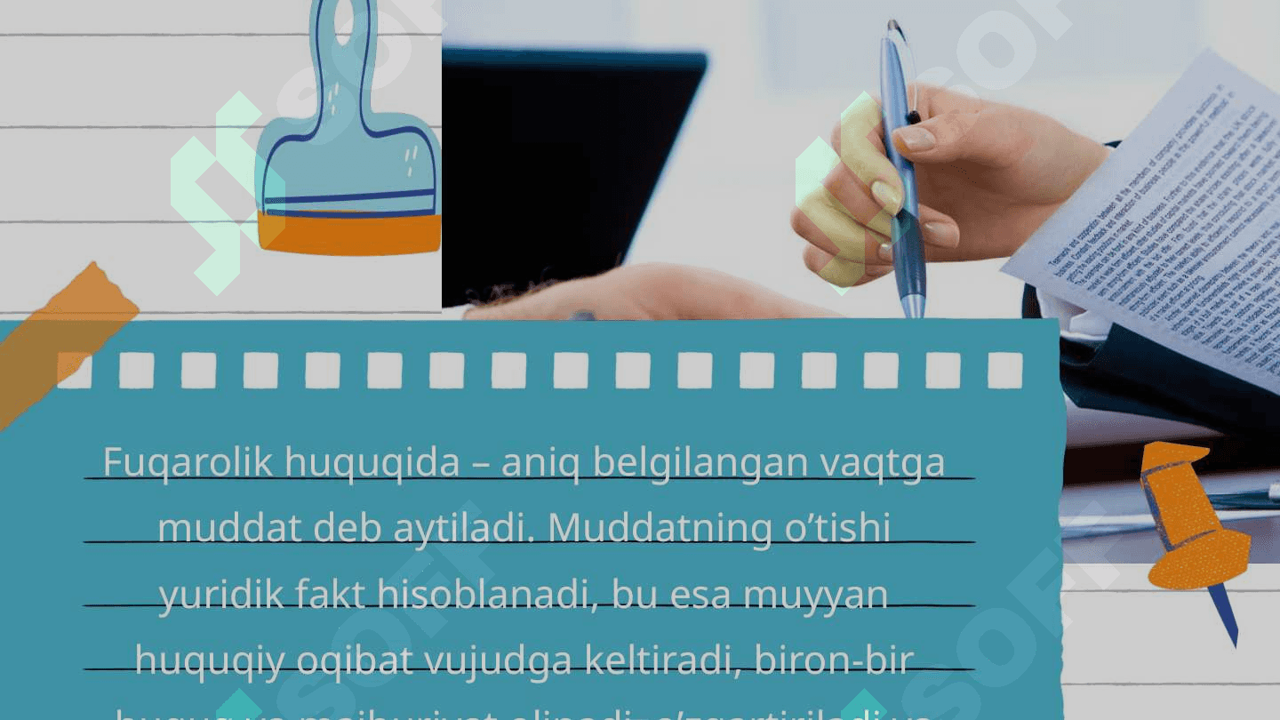 FUQAROLIK HUQUQIDA MUDDATLAR 4