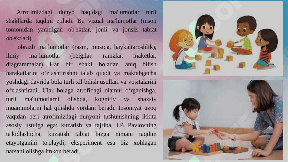 Maktabgacha tarbiya yoshiga doir tadqiqotlar 6