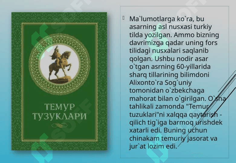 Amir Temur o'gitlarining tarbiyaviy ahamiyati 3