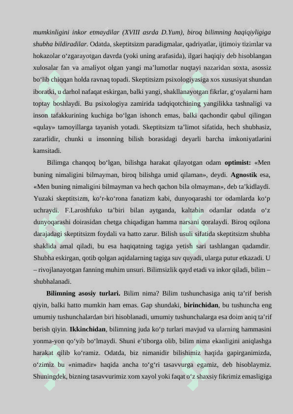 BILISH FALSAFASI. 3