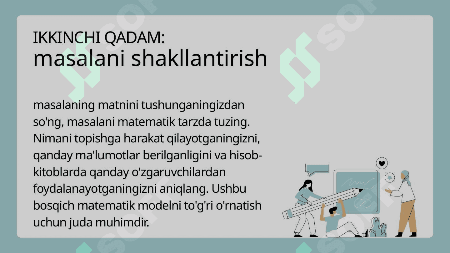 matematik masalalar 4