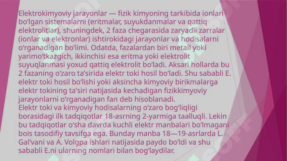 Elektrolit eritmalarining termodinamik nazariyasi 2