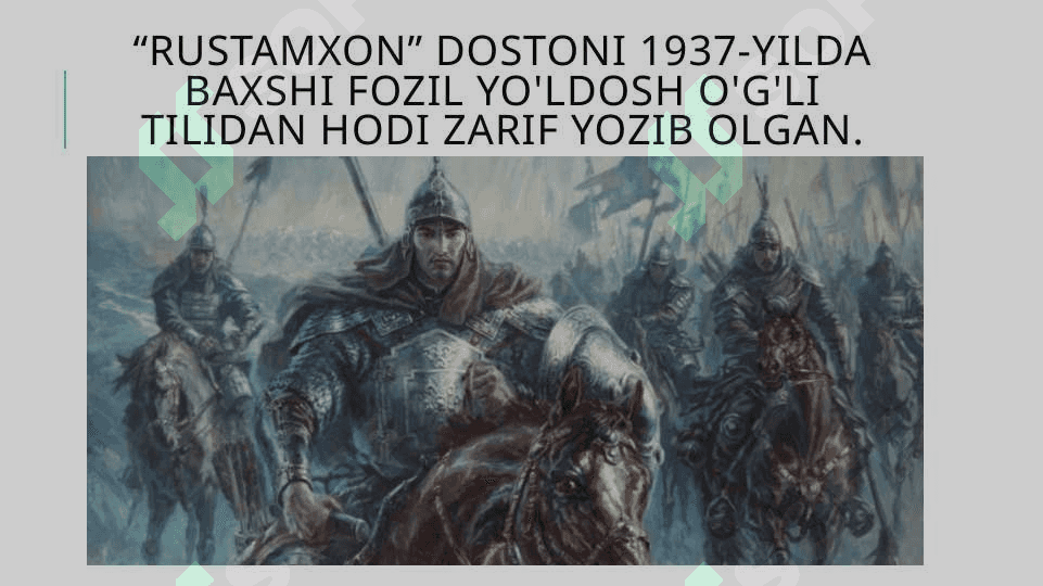 Rustamxon dostoni 2