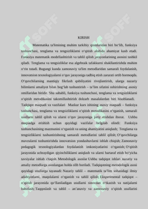 Matematikani o’qitishning ahamiyati va metodik asoslari 4