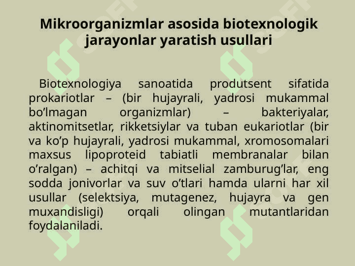 Gen muhandisligi asoslari 8