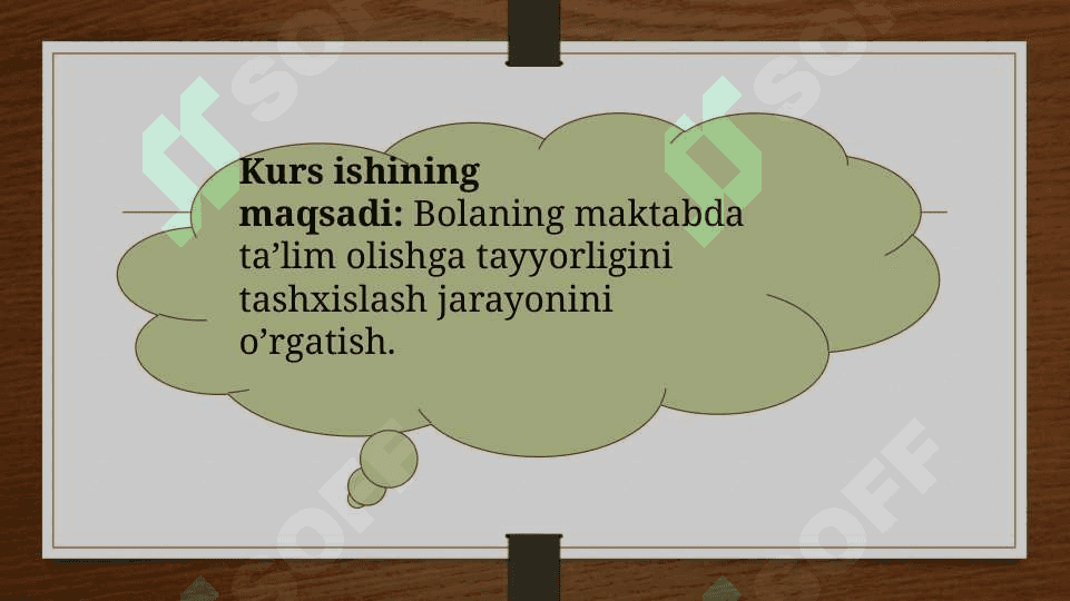 DMTT YOSHDAGI BOLALARNI TA’LIM OLISHGA TAYYORLIGINI TASHHISLASH USULLARI 3