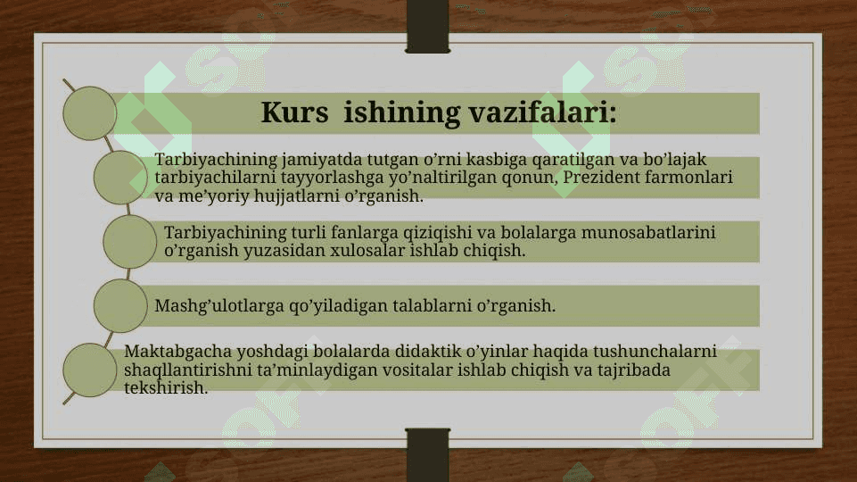 DMTT YOSHDAGI BOLALARNI TA’LIM OLISHGA TAYYORLIGINI TASHHISLASH USULLARI 4
