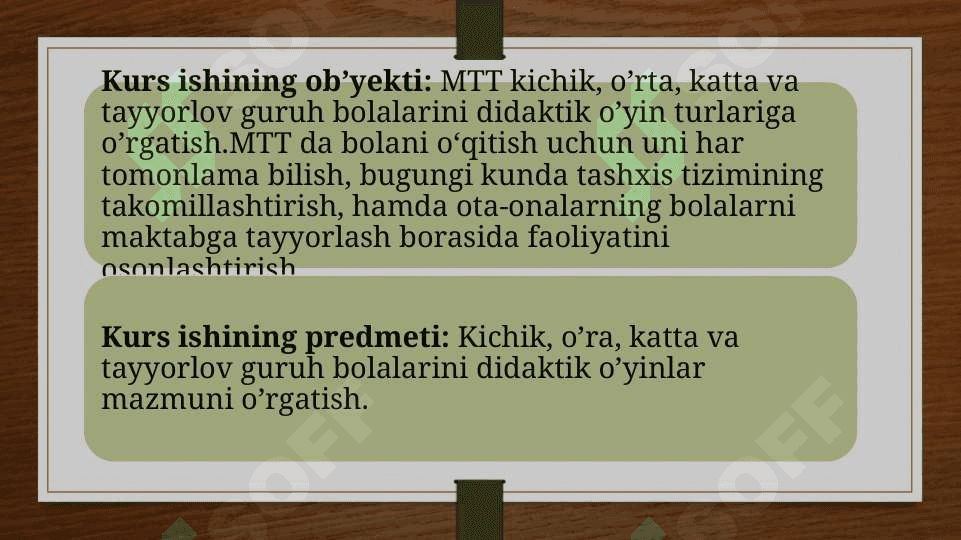 DMTT YOSHDAGI BOLALARNI TA’LIM OLISHGA TAYYORLIGINI TASHHISLASH USULLARI 5