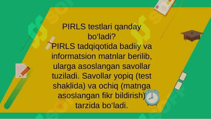 PIRLS xalqaro tadqiqotiga oid yangi matnlar asosida topahiriqlar ishlab chiqish 3