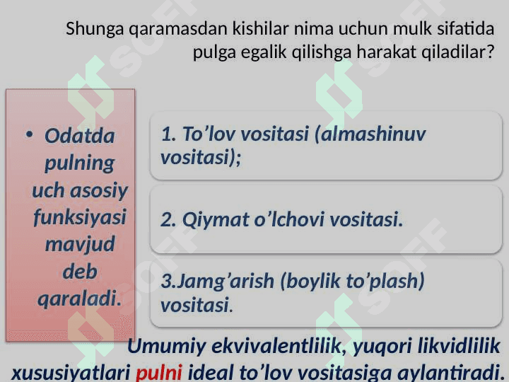 Bank tizimi. Pul kredit siyosati. 3