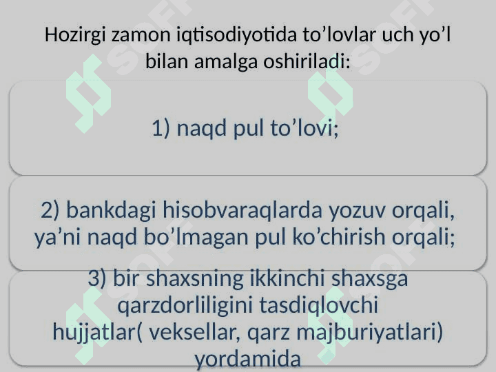 Bank tizimi. Pul kredit siyosati. 4