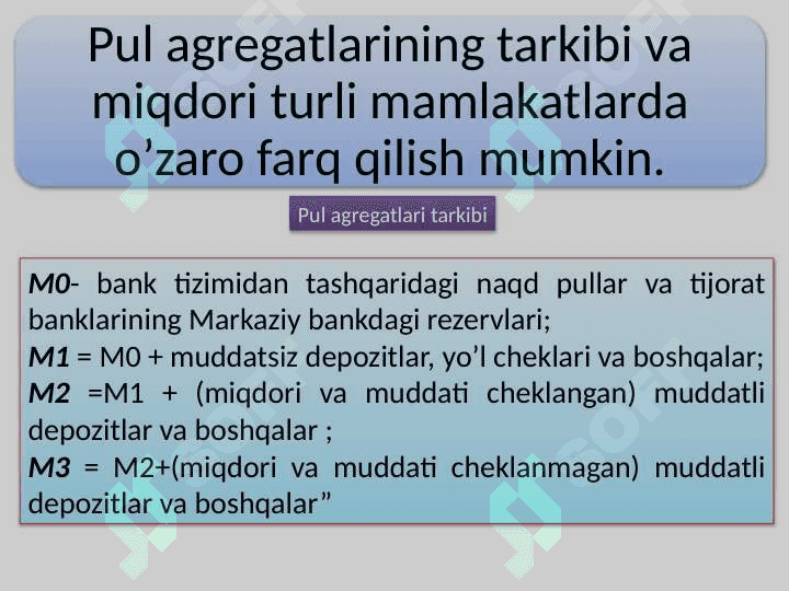 Bank tizimi. Pul kredit siyosati. 7