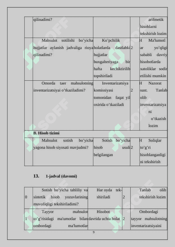 Ishlab chiqarish logistik jarayonlarini boshqarish. 8