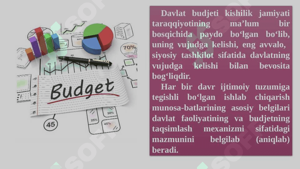 Davlat budjeti, soliqlar va davlat qarzi 2