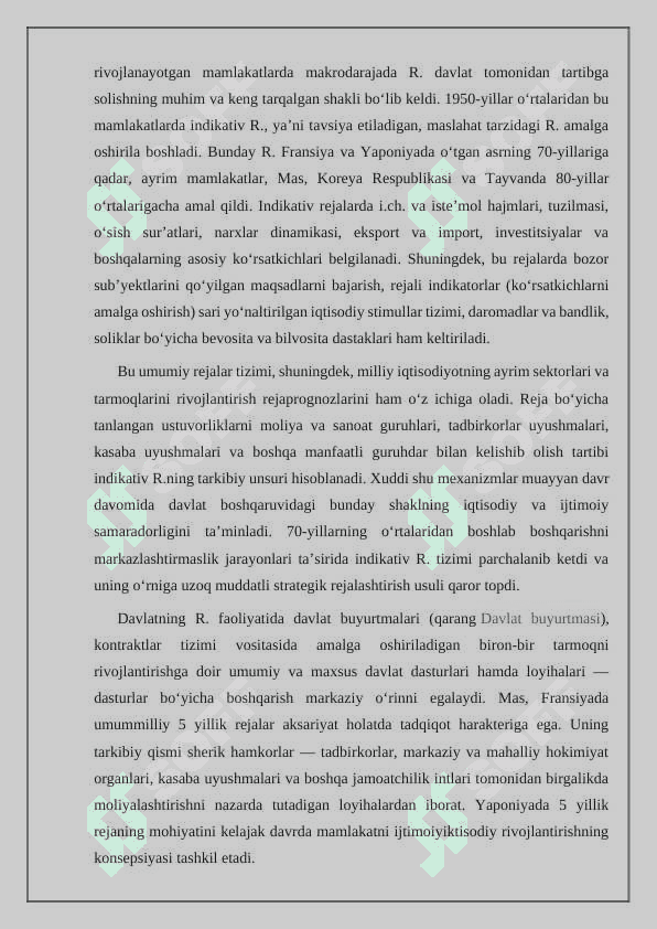 Rejalashtirish jarayonlarining mohiyati va tamoyillari 4