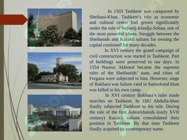 Нistory  of  Tashkent 4