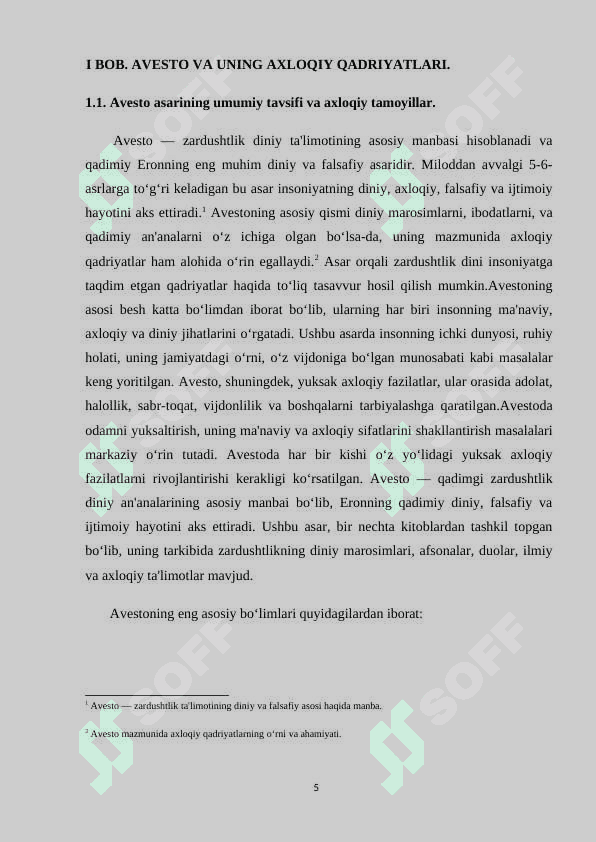 AVESTODA TARBIYAGA OID QARASHLARNING IFODALANISHI 5