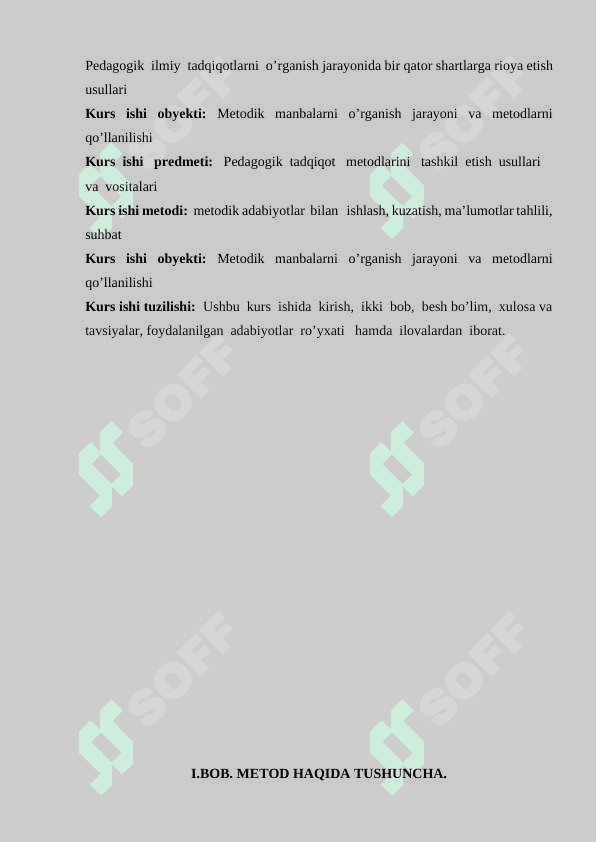Metod haqida tushuncha,  pedagogik tadqiqot metodlari 5