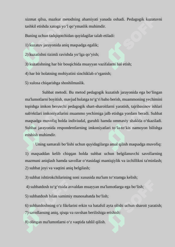 Metod haqida tushuncha,  pedagogik tadqiqot metodlari 8