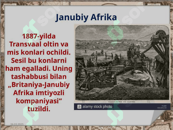 Tropik va Janubiy Afrika mamlakatlari 8