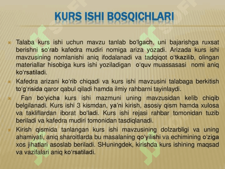 Kurs ishi bituruv malakaviy ishini yozish tartibi 4