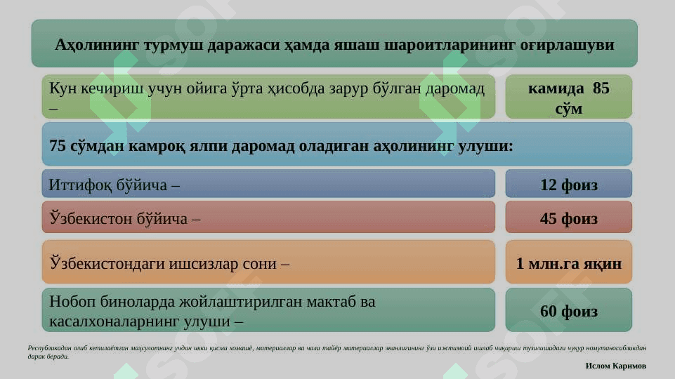 Мустакилликка эришиш арафасида Ўзбекистондаги ижтимоий сиёсий жараёнлар 6