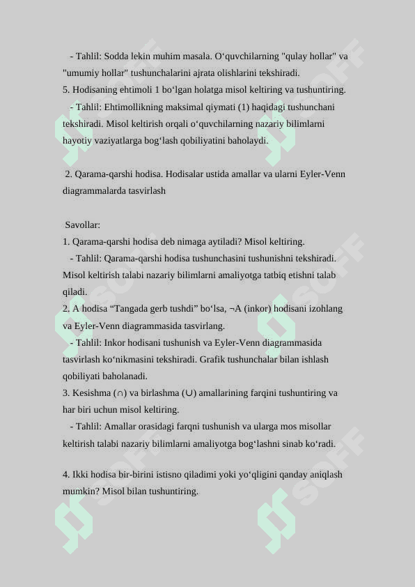 7-Nazorat ishi savollarining tahlili 11-sinf Algebra (2024-2025) 2
