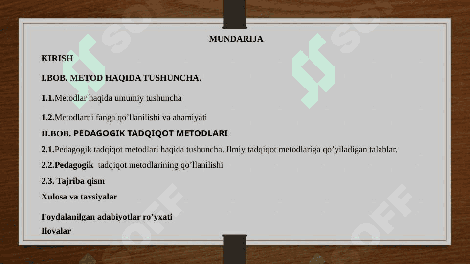 Metod haqida tushuncha,  pedagogik tadqiqot metodlari 2