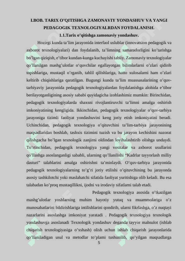Tarix darslarida  informatsion texnologiyalardan foydalanish 5