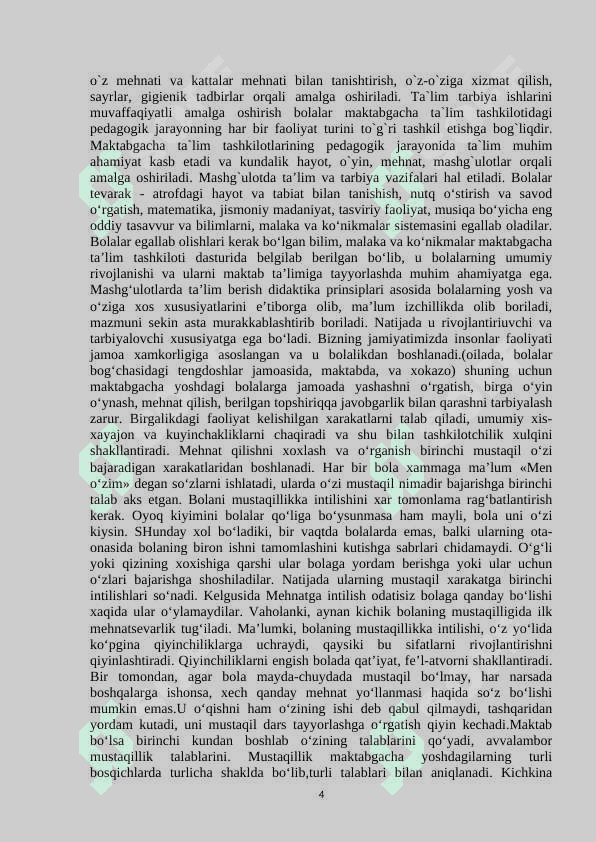 O’zbekiston Respublikasi  Vazirlar Mahkamasining ta’lim sohasidagi vakolatlari 4