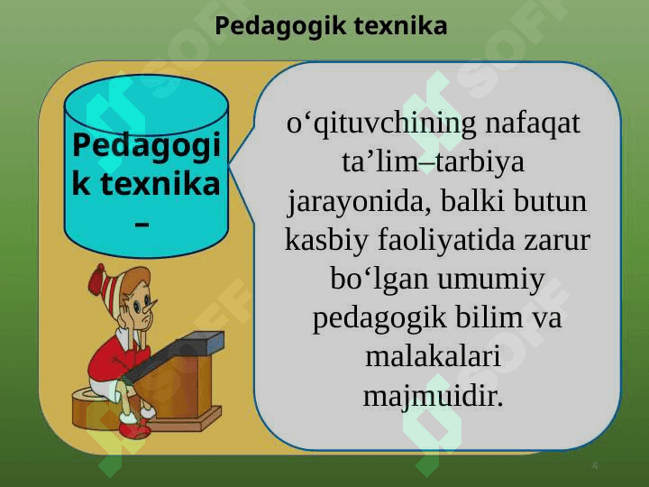 Pedagogik texnika 4