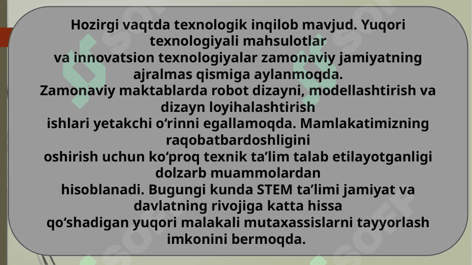 STEM va STEAMni ishlab chiqish 6