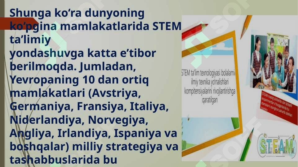 STEM va STEAMni ishlab chiqish 8