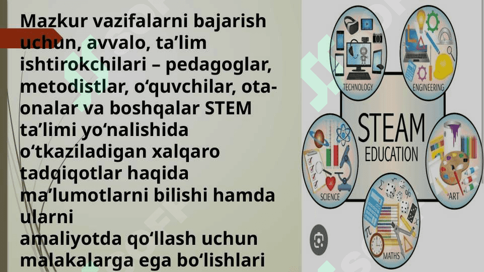 STEAM dasturining mazmun mohiyati 5