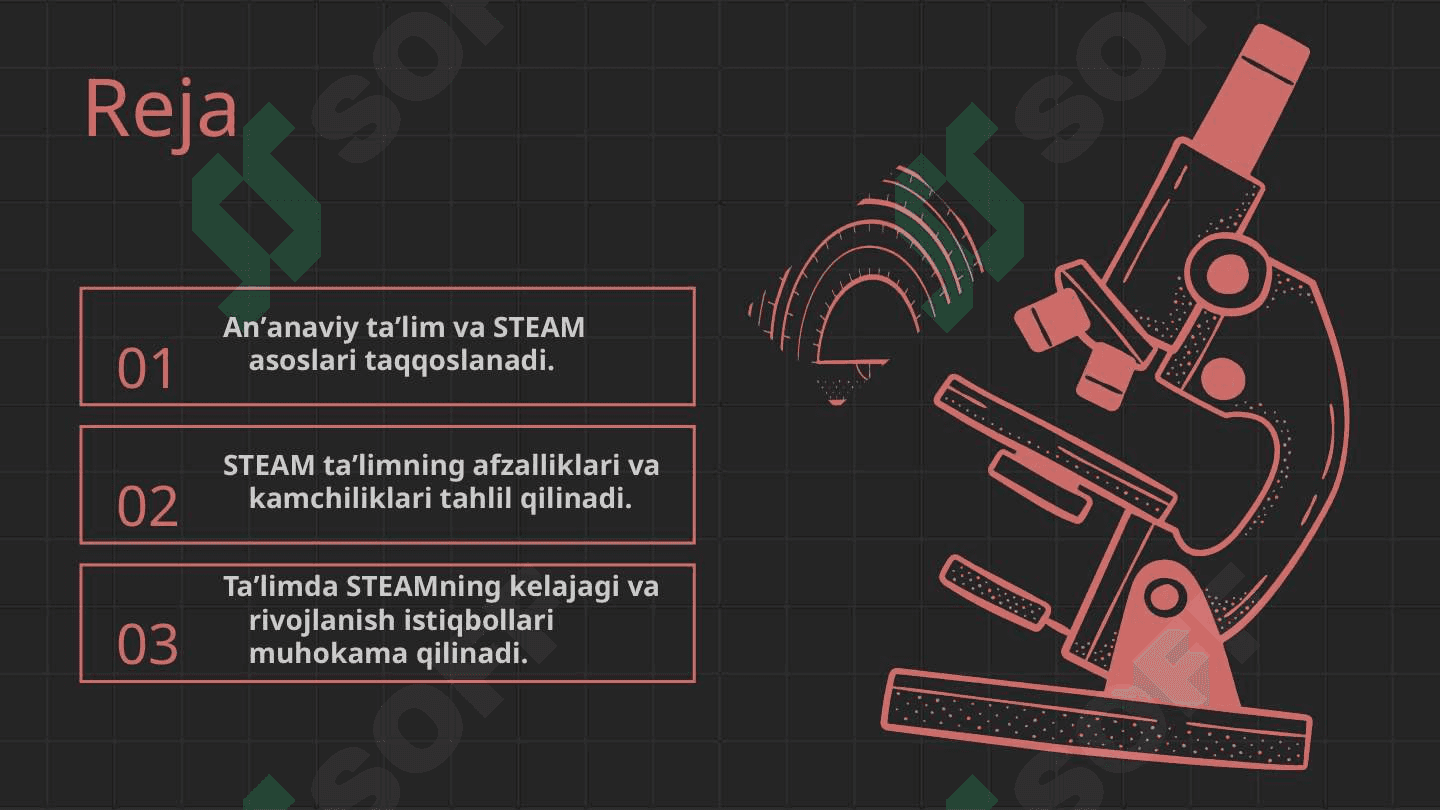 STEAM taʼlimda anʼanaviy taʼlim va STEAM taʼlimning farqi 2