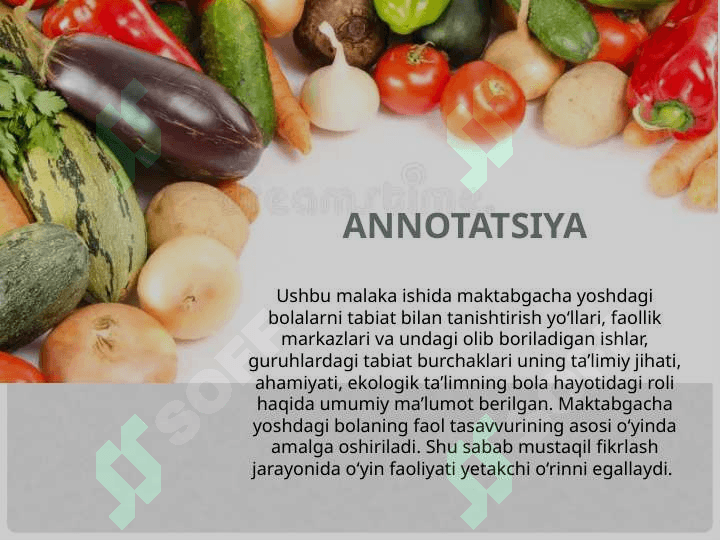 Sabzavot va mevalar, rezavor mevalar 2