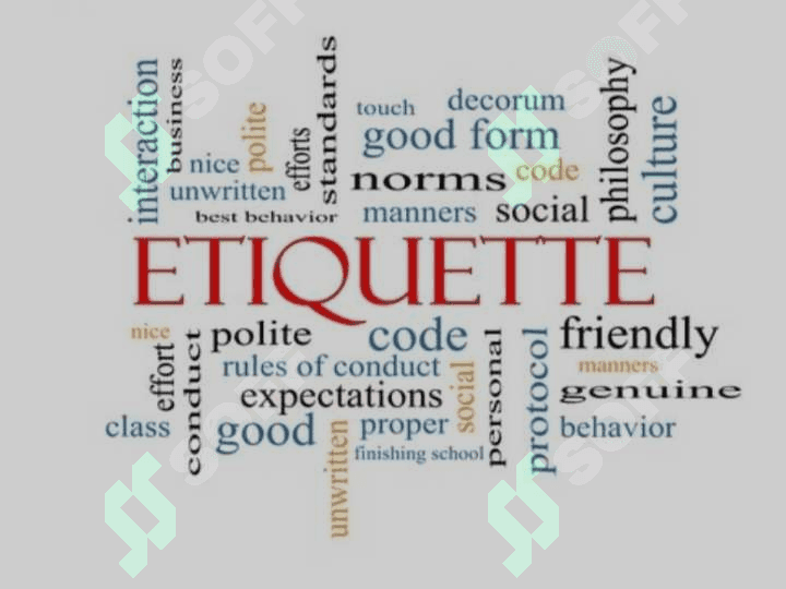 On-line etiquette 6