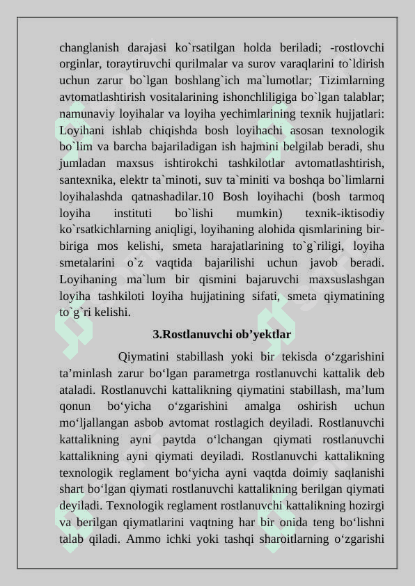 Ob’yektlarda kechikish 7