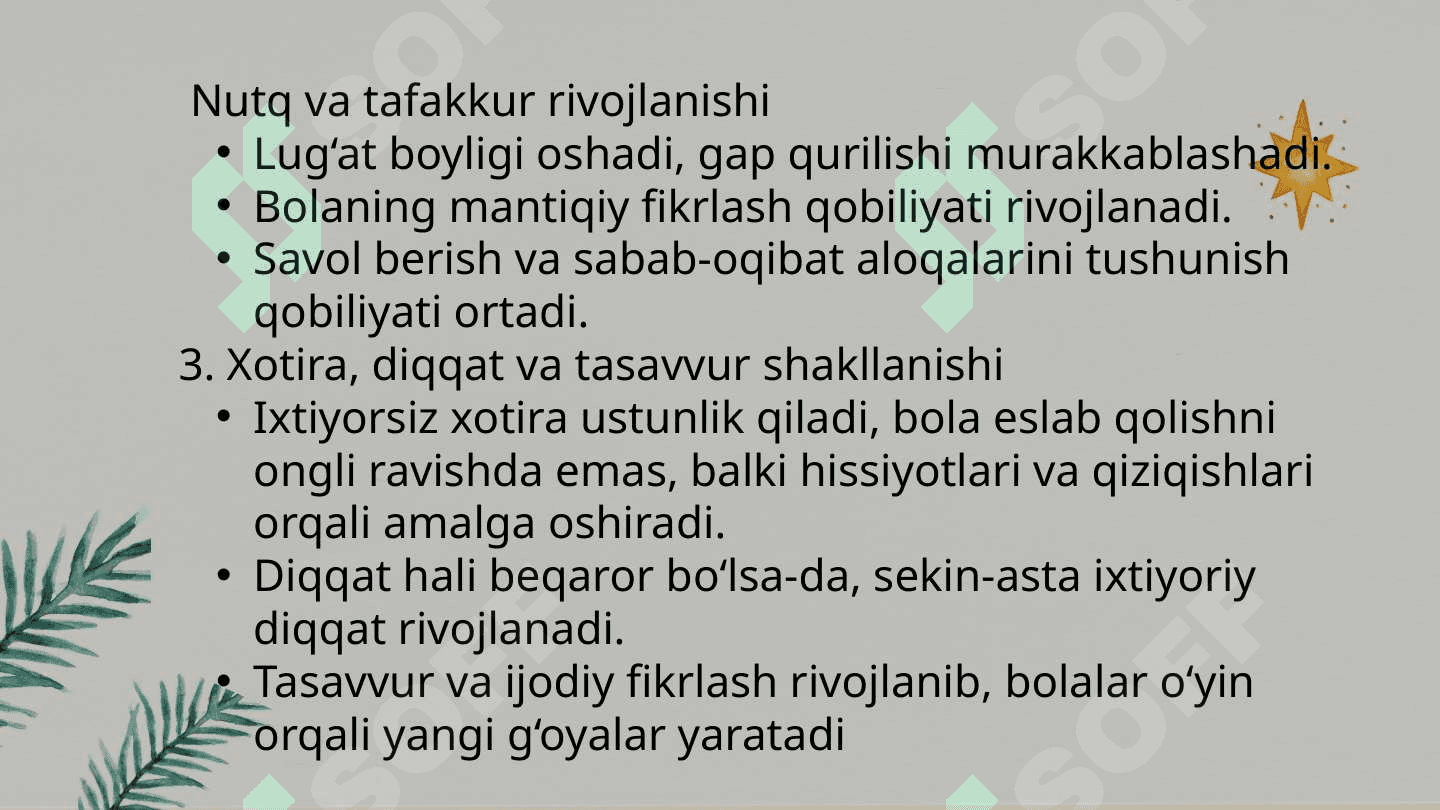 Mavzu: Maktabgacha yosh davrida psixik rivojlanish xususiyatlari 3