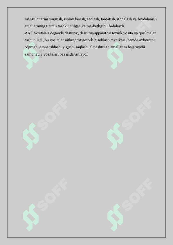 Texnik tizimlarda axborot texnologiyalari 3