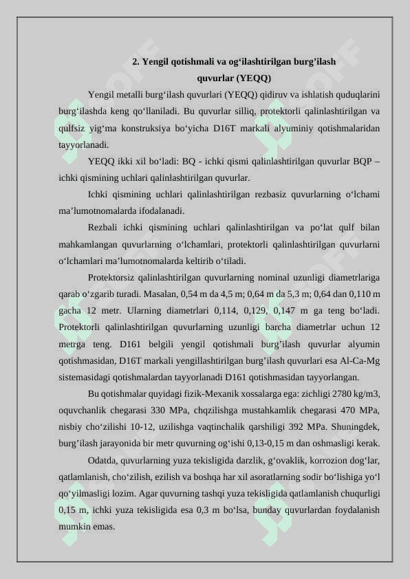 Quduqlarni tugallashda texnika xavfsizligi qoidalari 5